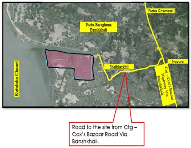 Kutubdia Map Two