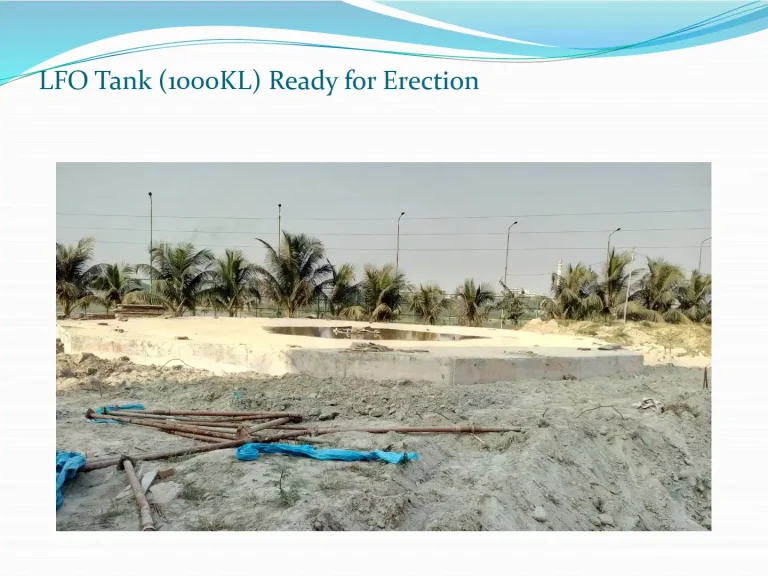 Dhaka North Power — LFO tank base