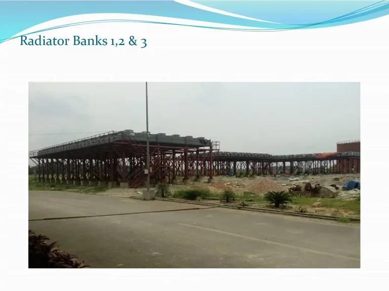 Dhaka North Power — Radiator banks