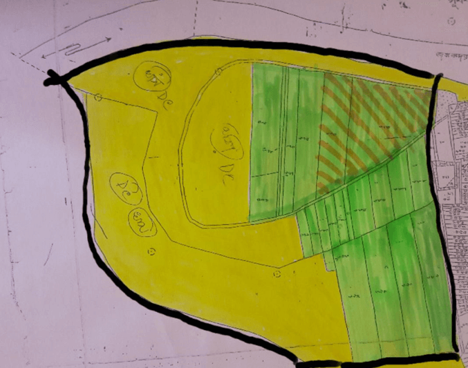 Project site land ownership plan