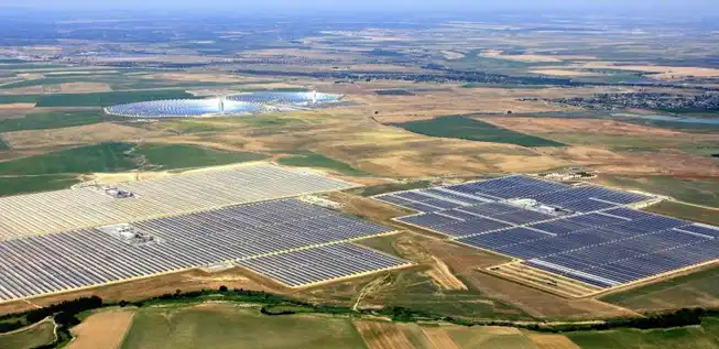 Concentrated 400 MW Solar Power Plant